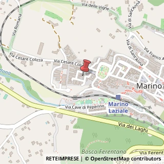 Mappa Largo Cesare Colizza, 12, 00047 Marino, Roma (Lazio)