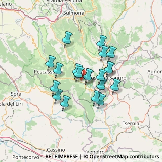 Mappa Unnamed Road, 67030 Civitella Alfedena AQ, Italia (11.4075)