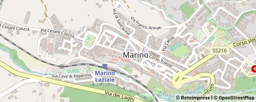 Mappa Marino