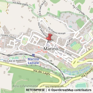 Mappa Via Paolo Mercuri, 7, 00047 Marino, Roma (Lazio)