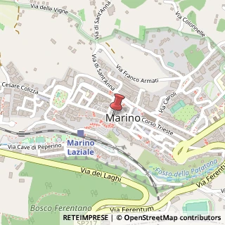 Mappa Via Roma, 94, 00047 Marino, Roma (Lazio)