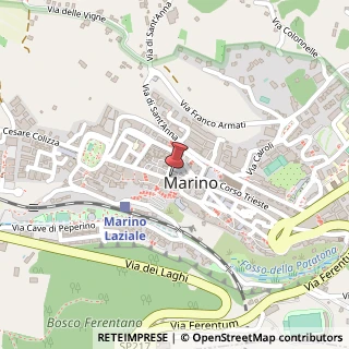 Mappa Via Roma,  59, 00047 Marino, Roma (Lazio)
