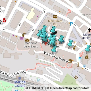 Mappa Piazza Daniele Manin, 00047 Marino RM, Italia (0.00769)