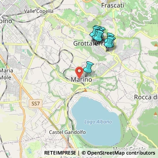 Mappa Piazza Daniele Manin, 00047 Marino RM, Italia (2.08818)
