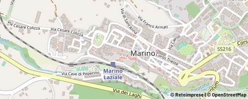 Mappa Marino