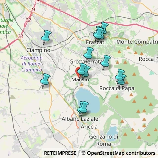 Mappa Piazza Daniele Manin, 00047 Marino RM, Italia (3.77357)