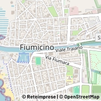 Karte Fiumicino