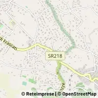 Map Rocca di Papa
