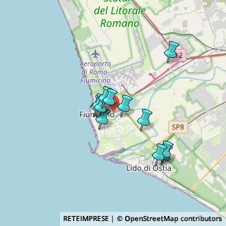 Mappa Via Ruffo di Calabria Fulco, 00054 Fiumicino RM, Italia (2.83083)