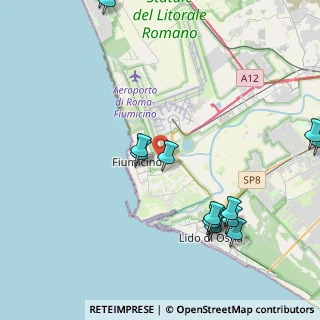 Mappa Via Ruffo di Calabria Fulco, 00054 Fiumicino RM, Italia (5.51286)