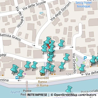 Mappa Via della Spiaggia, 00054 Fiumicino RM, Italia (0.064)