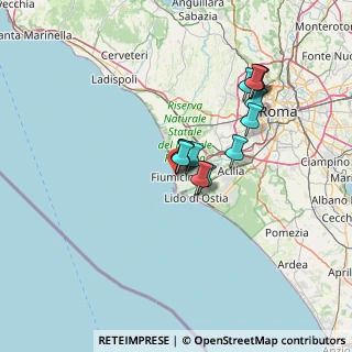 Mappa Via dei Settepagi, 00054 Fiumicino RM, Italia (11.51077)