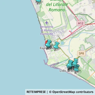 Mappa Via della Spiaggia, 00054 Fiumicino RM, Italia (5.30083)