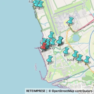 Mappa Via della Spiaggia, 00054 Fiumicino RM, Italia (1.7815)