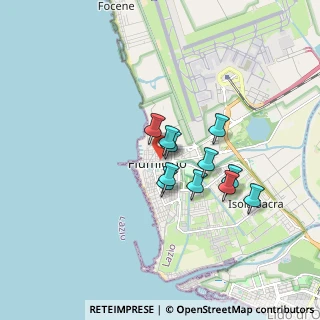 Mappa Via dei Settepagi, 00054 Fiumicino RM, Italia (1.32182)