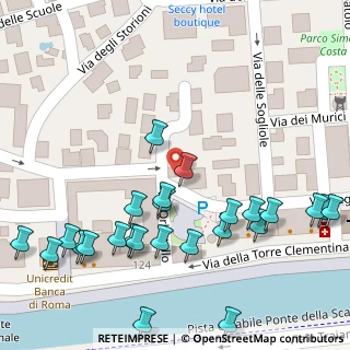 Mappa Via Orbetello, 00054 Fiumicino RM, Italia (0.084)