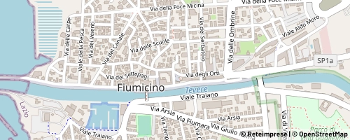 Mappa Fiumicino
