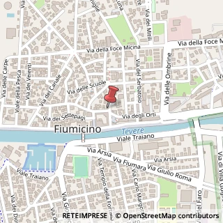 Mappa Via G. Battista Grassi, 2, 00054 Fiumicino, Roma (Lazio)
