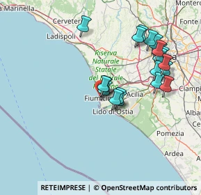 Mappa Via G. Battista Grassi, 00054 Fiumicino RM, Italia (15.3305)