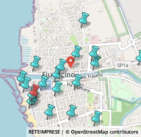 Mappa Via Orbetello, 00054 Fiumicino RM, Italia (0.5965)