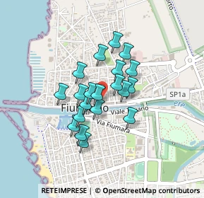 Mappa Via Orbetello, 00054 Fiumicino RM, Italia (0.3235)