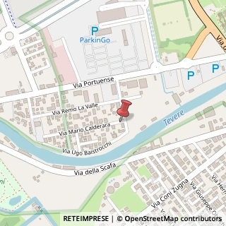 Mappa Via Mario Calderara, 50, 00054 Fiumicino, Roma (Lazio)