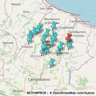 Mappa Lucito, 86030 Lupara CB, Italia (10.454)