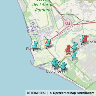 Mappa Via Michele Valeri, 00054 Fiumicino RM, Italia (4.42)