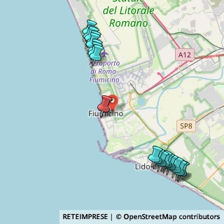 Mappa Largo dei Delfini, 00054 Fiumicino RM, Italia (5.51)