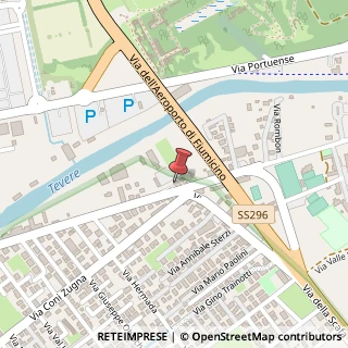 Mappa Via della Scafa, 143, 00054 Fiumicino, Roma (Lazio)