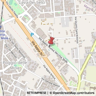 Mappa Via appia nuova vecchia sede, 00047 Marino, Roma (Lazio)
