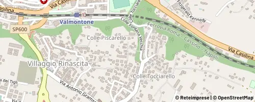 Mappa Valmontone