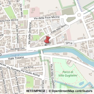 Mappa Via Portuense, 2500, 00054 Fiumicino, Roma (Lazio)