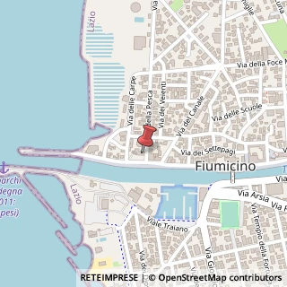 Mappa Via della Torre Clementina, 276, 00054 Fiumicino, Roma (Lazio)