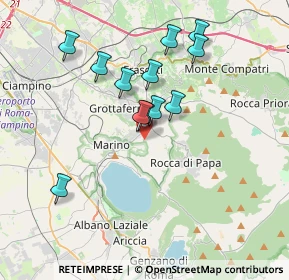 Mappa Via Capo d'Acqua, 00046 Grottaferrata RM, Italia (3.48)