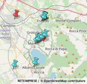 Mappa Via Capo d'Acqua, 00046 Grottaferrata RM, Italia (3.425)