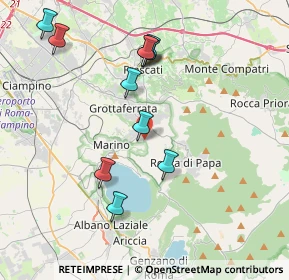 Mappa Via Capo d'Acqua, 00046 Grottaferrata RM, Italia (4.19727)