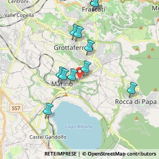 Mappa Via San Rocco, 00047 Marino RM, Italia (2.09727)
