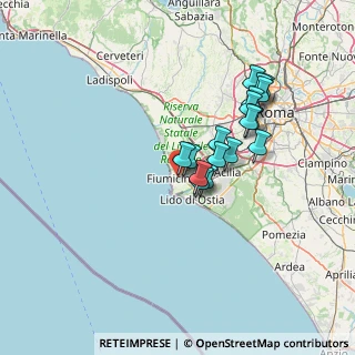 Mappa Via Remo la Valle, 00054 Fiumicino RM, Italia (12.50118)