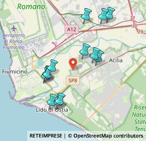 Mappa Via Gaetano Chierici, 00119 Roma RM, Italia (4.02385)
