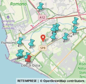Mappa Via Gaetano Chierici, 00119 Roma RM, Italia (4.50615)