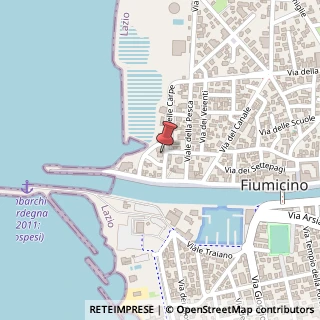 Mappa Via Carloforte, 17, 00054 Fiumicino, Roma (Lazio)