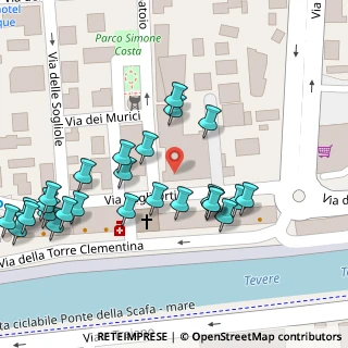 Mappa Via della Torre Clementina, 00050 Fiumicino RM, Italia (0.05769)