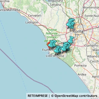 Mappa Via degli Orti, 00054 Fiumicino RM, Italia (11.56733)