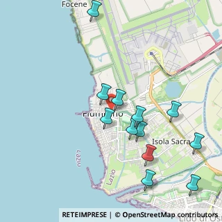 Mappa Via degli Orti, 00054 Fiumicino RM, Italia (2.24083)