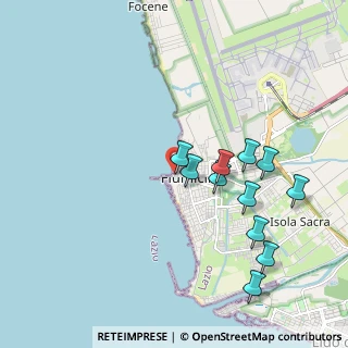 Mappa Via del Pesce Volante, 00054 Fiumicino RM, Italia (2.05727)