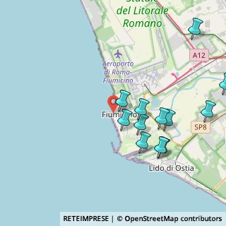 Mappa Via del Pesce Volante, 00054 Fiumicino RM, Italia (4.56917)