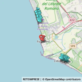 Mappa Via del Pesce Volante, 00054 Fiumicino RM, Italia (5.01188)