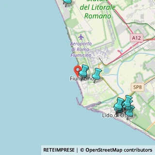 Mappa Via del Pesce Volante, 00054 Fiumicino RM, Italia (5.59833)