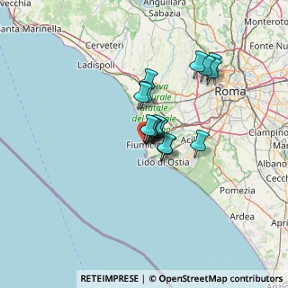 Mappa Via del Pesce Volante, 00054 Fiumicino RM, Italia (9.20688)